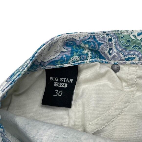 Big Star Floral Paisley Skinny Jean - Picture 3 of 8